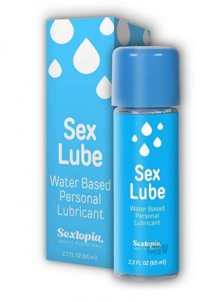 Sex Lube 2.2oz water-based personal lubricant for reduced friction and wetter experience